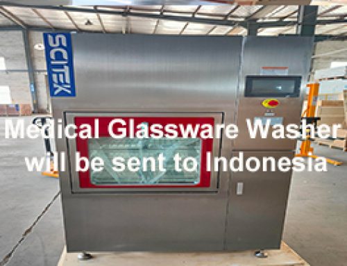 Automatic Lab Glassware Washer will be Sent to India